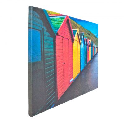 Canvas Prints - Your Photos and Images Printed onto Canvas - Beach Huts Example